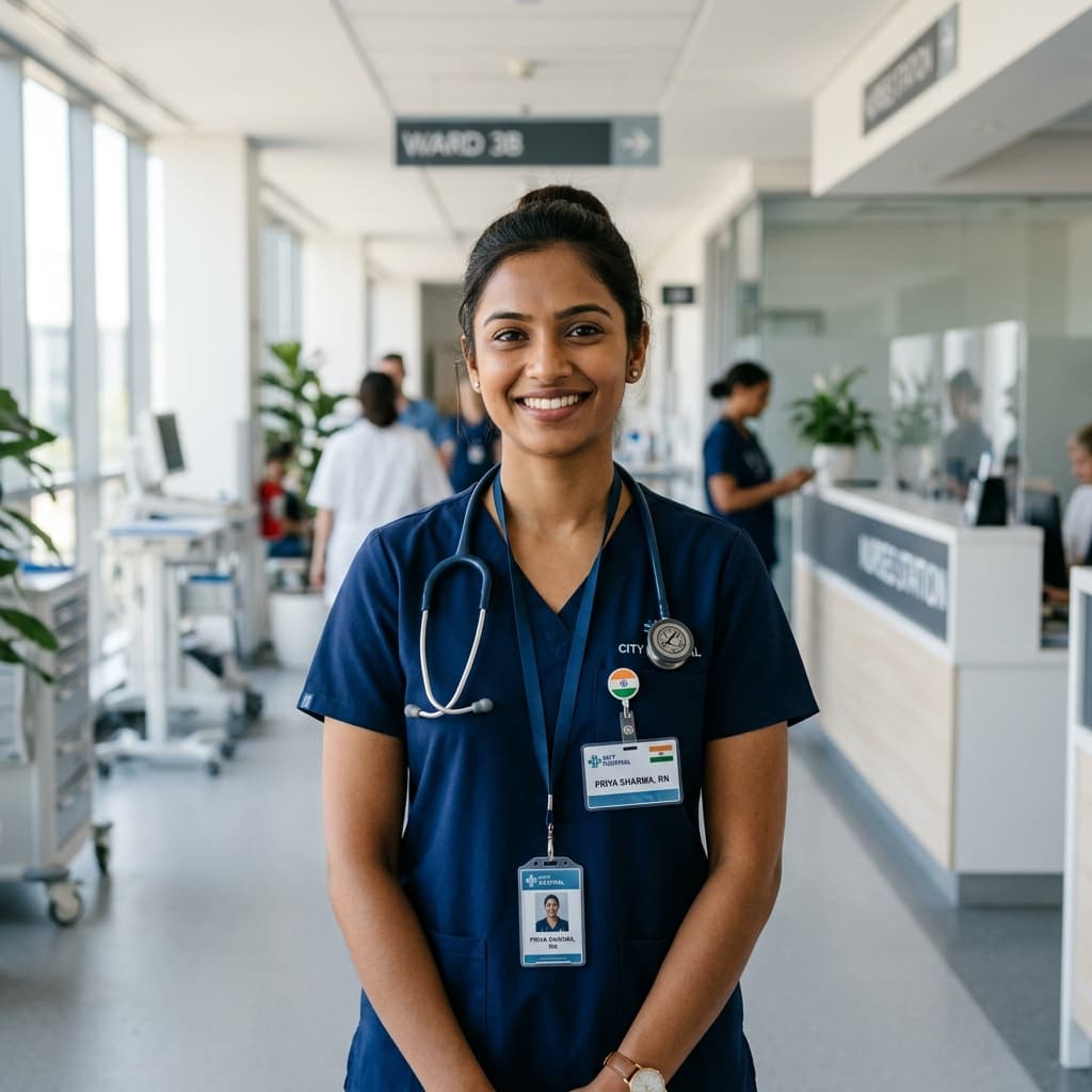 Professional Indian Nurse in Germany